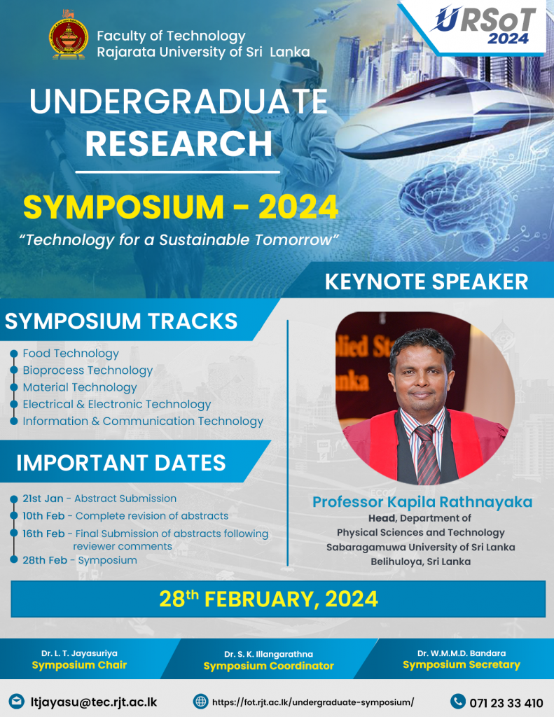 SYMPOSIUM 2023 new – Faculty of Technology